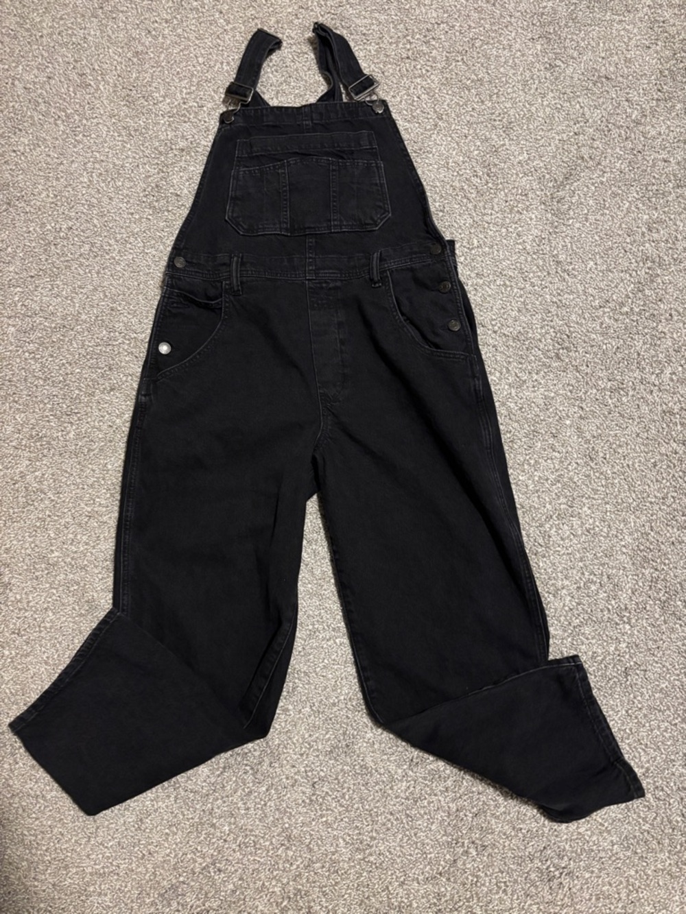 Gap Black Overalls